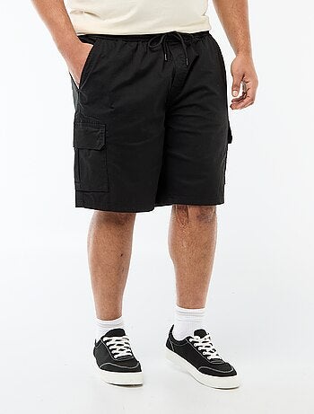 Bermuda in twill multitasche