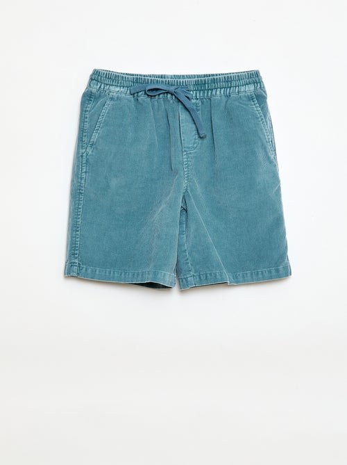 Bermuda in velluto a coste - Kiabi