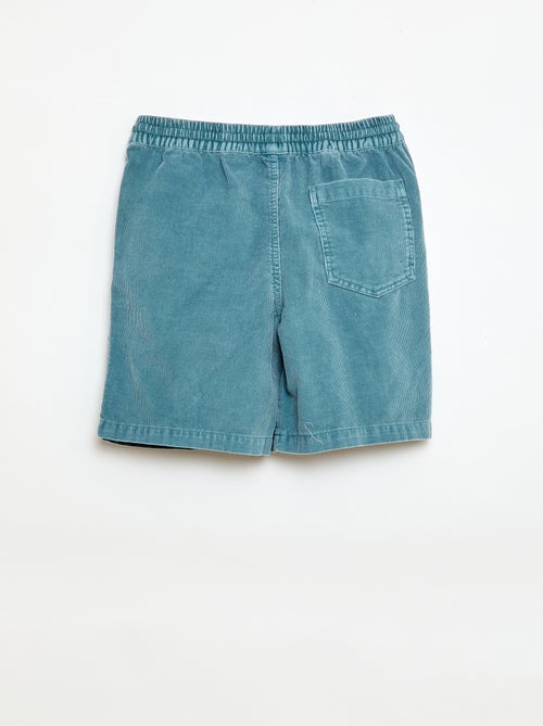 Bermuda in velluto a coste - Kiabi