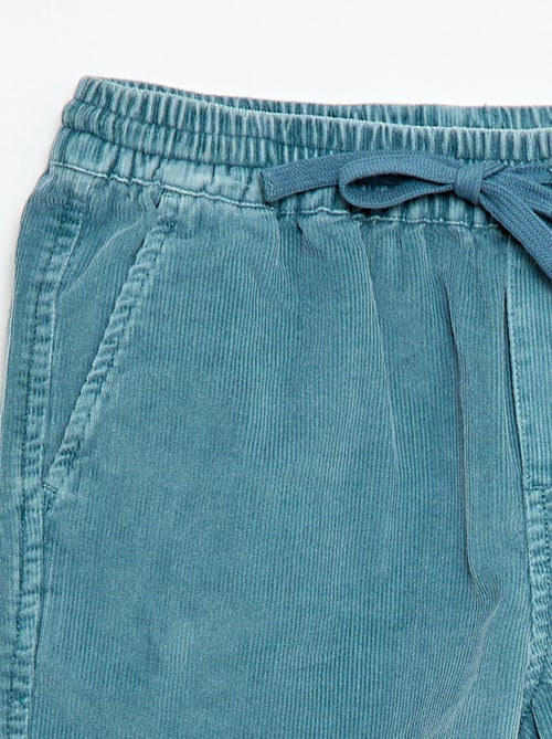 Bermuda in velluto a coste - Kiabi