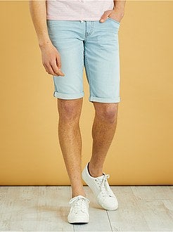 Bermuda jogg denim stretch - Kiabi
