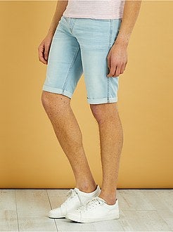 Bermuda jogg denim stretch - Kiabi