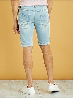 Bermuda jogg denim stretch - Kiabi