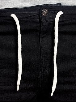 Taglie forti Uomo - Bermuda jogging denim - Kiabi