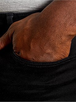 Taglie forti Uomo - Bermuda jogging denim - Kiabi