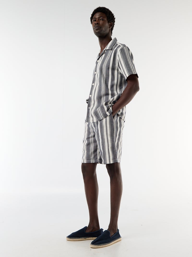 Bermuda leggero con coulisse Blu - Kiabi