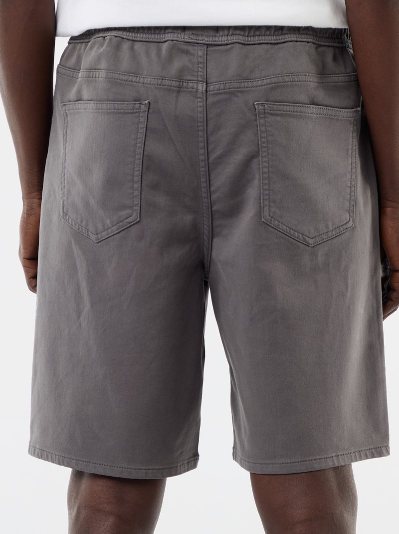 Bermuda leggero con coulisse Grigio - Kiabi