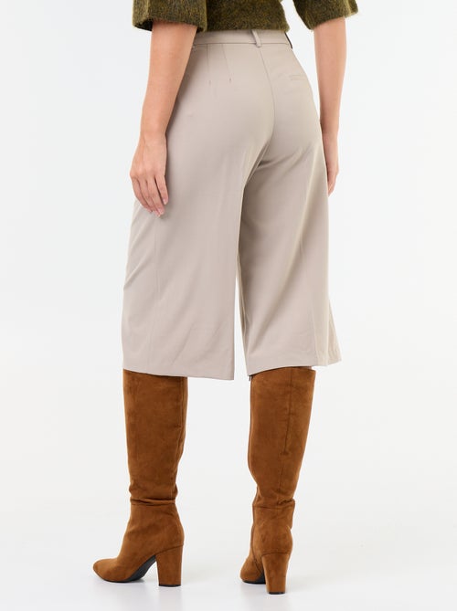 Bermuda lungo taglio chino - Kiabi