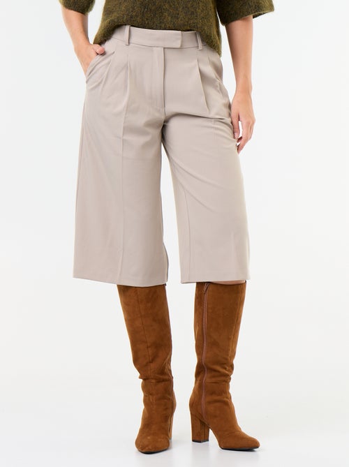 Bermuda lungo taglio chino - Kiabi