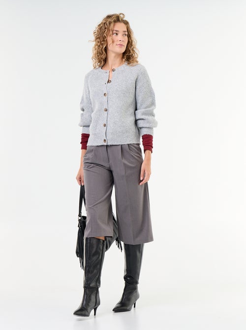 Bermuda lungo taglio chino - Kiabi