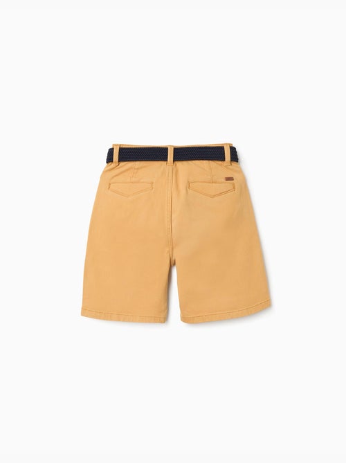 Bermuda midi in twill con cintura - Kiabi