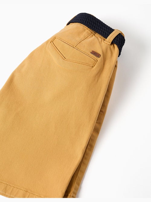 Bermuda midi in twill con cintura - Kiabi