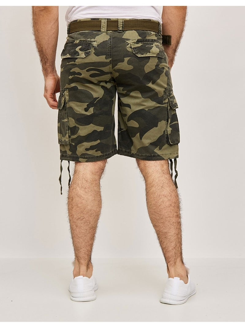 Bermuda militari da carico Kebello Verde - Kiabi