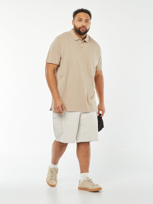 Bermuda multi-tasche in twill - Kiabi