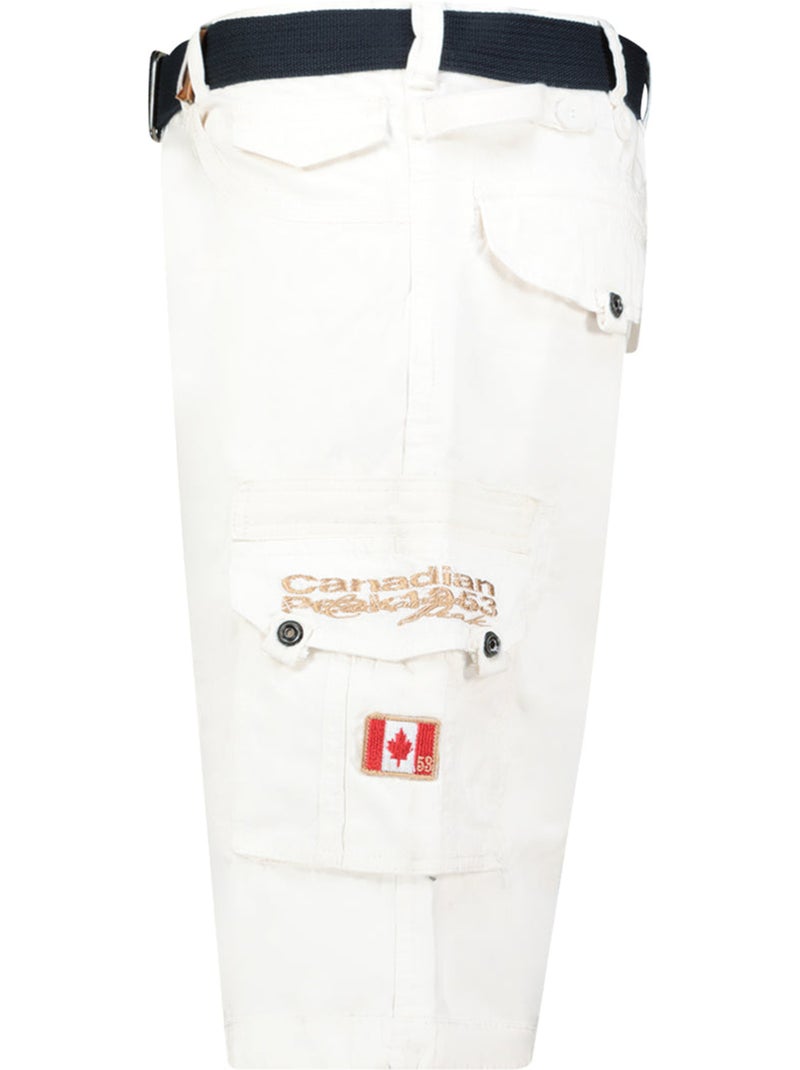 Bermuda multitasche panoplieak – canadian peak Bianco - Kiabi