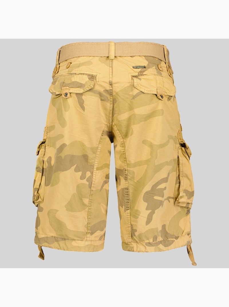 Bermuda panoramique camo – geographical norway Beige sabbia - Kiabi