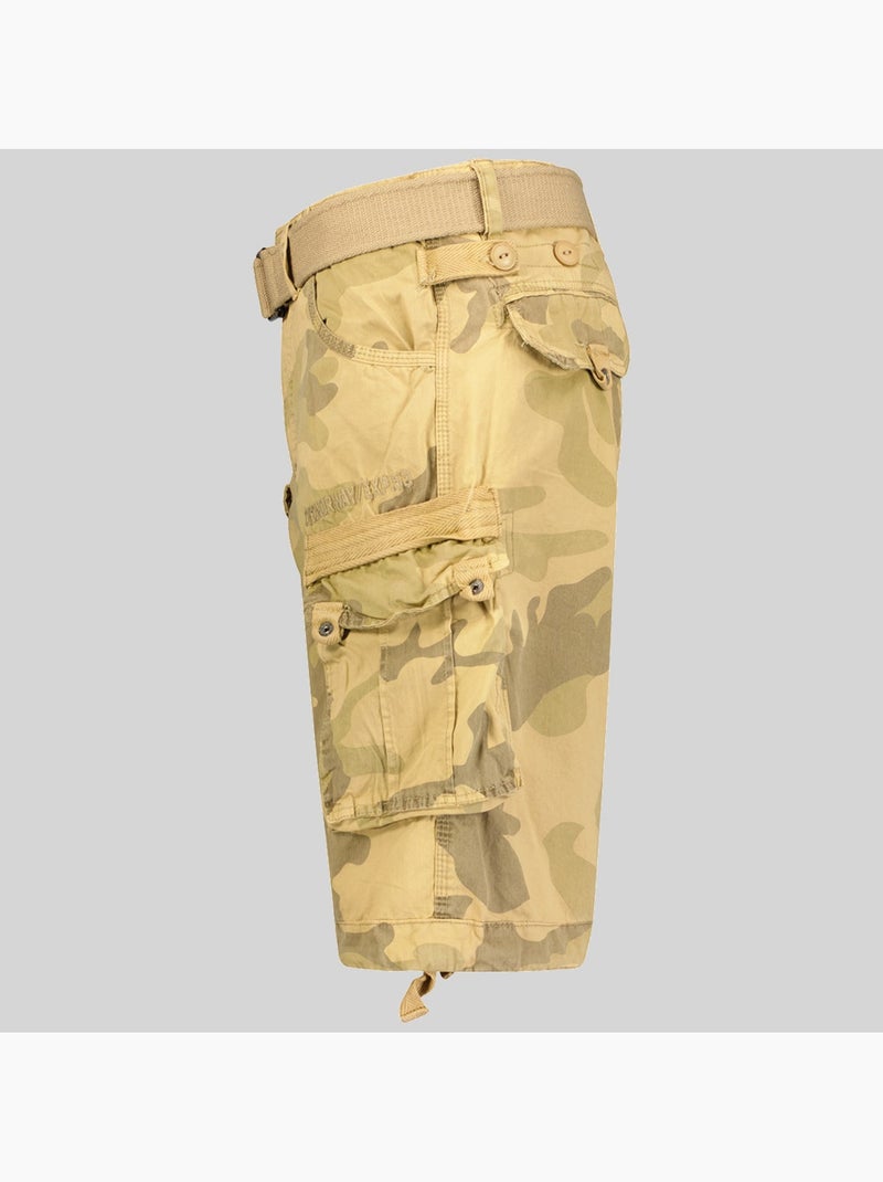Bermuda panoramique camo – geographical norway Beige sabbia - Kiabi