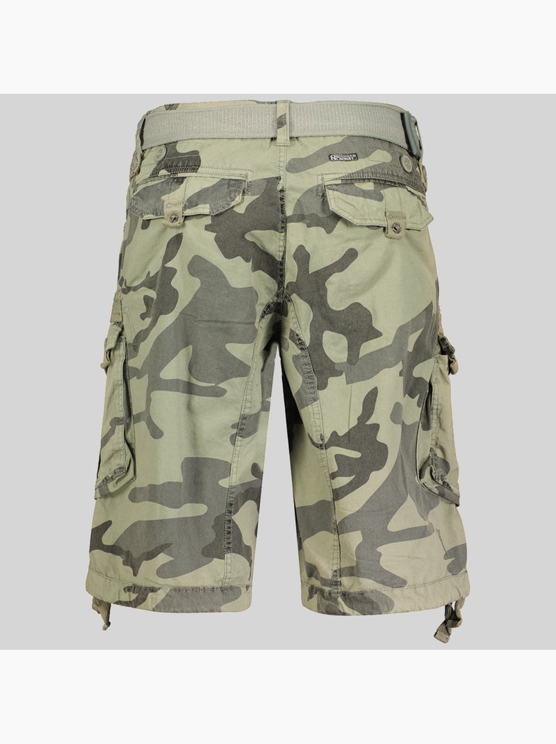 Bermuda panoramique camo – geographical norway Grigio giallo - Kiabi