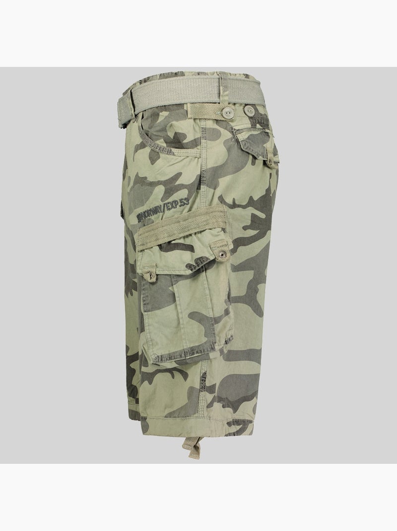 Bermuda panoramique camo – geographical norway Grigio giallo - Kiabi