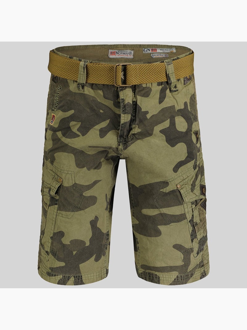 Bermuda peanut – geographical norway Verde kaki - Kiabi