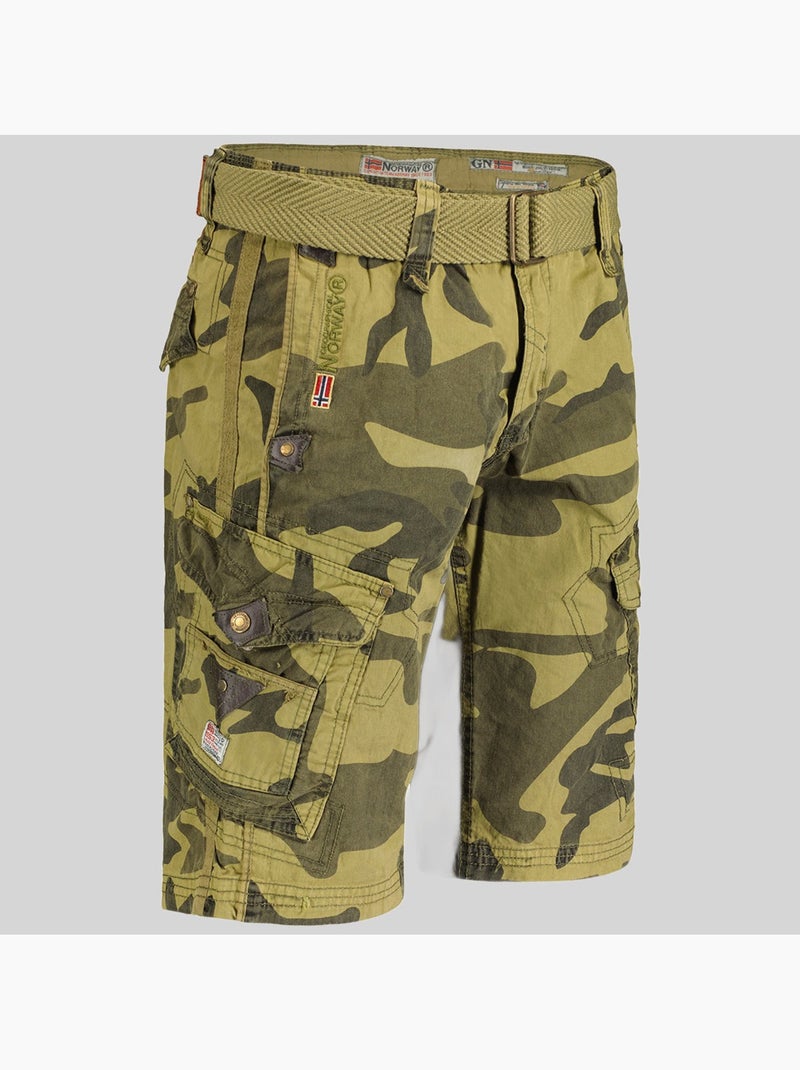 Bermuda peanut – geographical norway Verde kaki - Kiabi
