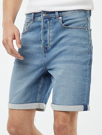 Bermuda slim in jeans