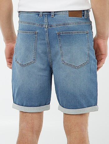 Bermuda slim in jeans