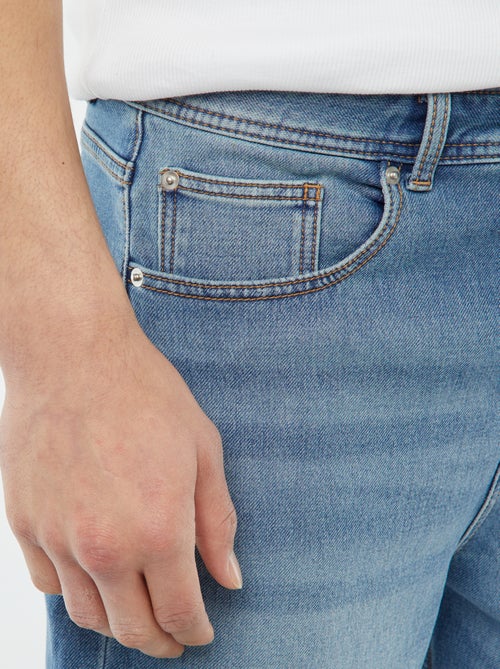 Bermuda slim in jeans - Kiabi