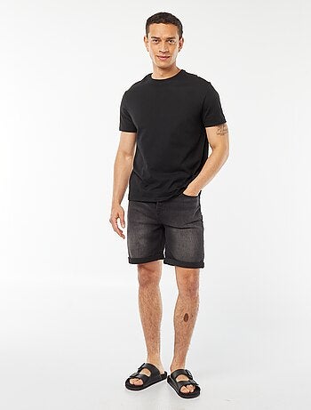 Bermuda slim in jeans