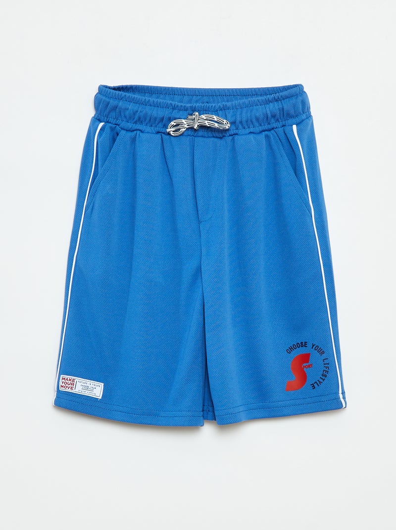Bermuda sportivi leggeri con tasche Blu - Kiabi