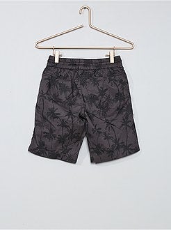 Ragazzo 10-18 anni - Bermuda stampa 'palme' - Kiabi