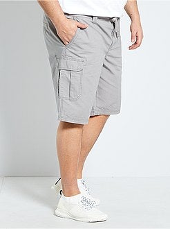 Taglie forti Uomo - Bermuda stile cargo - Kiabi