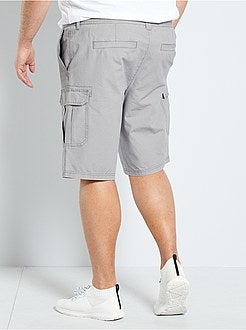 Taglie forti Uomo - Bermuda stile cargo - Kiabi