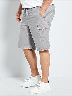 Taglie forti Uomo - Bermuda stile cargo - Kiabi