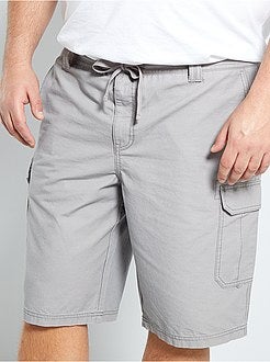 Taglie forti Uomo - Bermuda stile cargo - Kiabi
