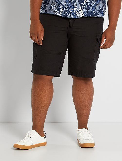 Bermuda stile cargo - nero - Kiabi - 20.00€