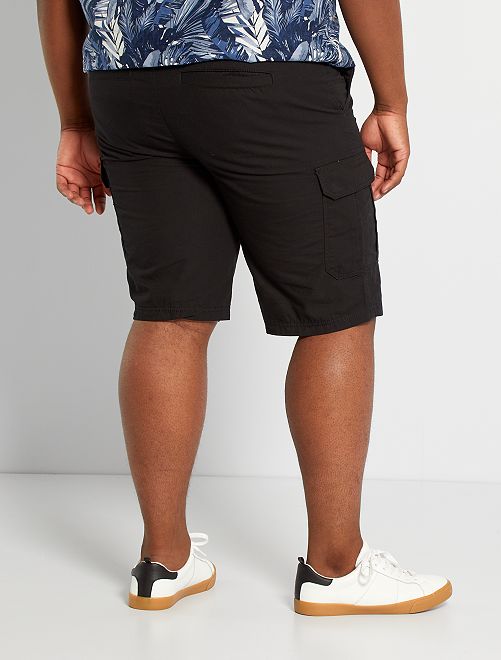 Bermuda stile cargo - nero - Kiabi - 20.00€