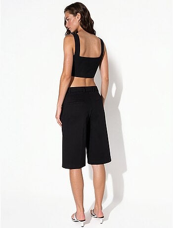 Bermuda straight fit (senza cintura) hiccup