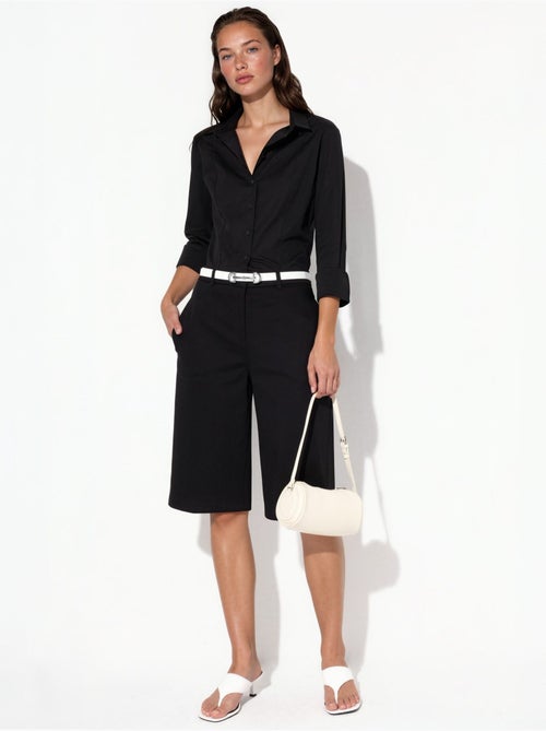 Bermuda straight fit (senza cintura) hiccup - Kiabi