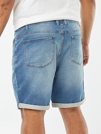 Bermuda stretch in denim