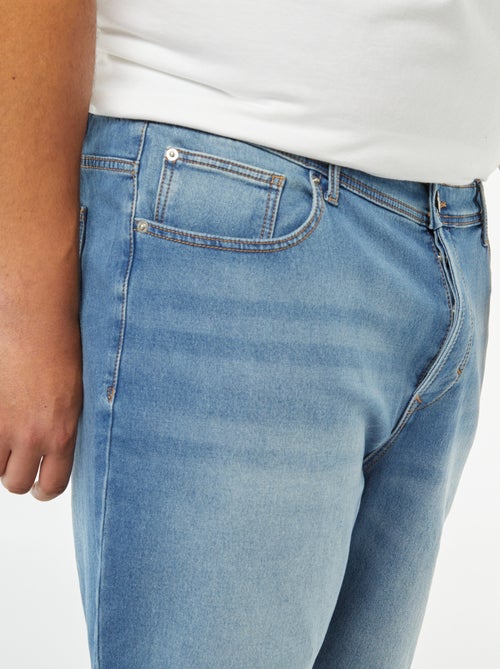 Bermuda stretch in denim - Kiabi