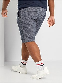 Bermuda tessuto felpato bicolore - Kiabi