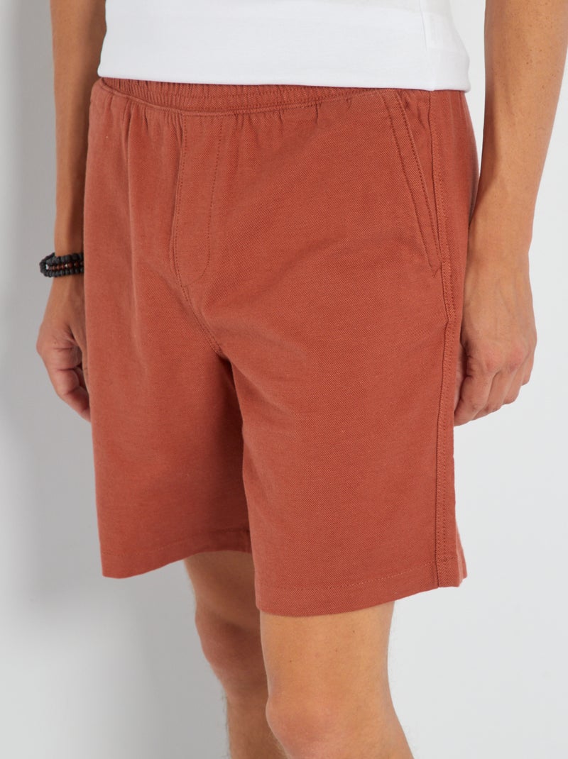 Joggers tinta unita con vita elasticizzata - Verde - Neonato - 3.00