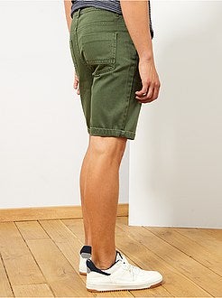 Bermuda twill 5 tasche - Kiabi