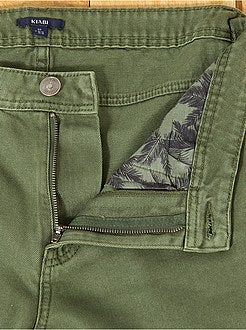 Bermuda twill 5 tasche - Kiabi