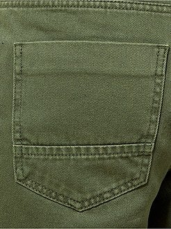 Bermuda twill 5 tasche - Kiabi