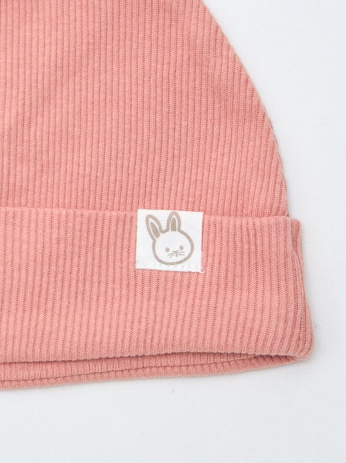 Berretto a coste con orecchie fantasiose - Kiabi