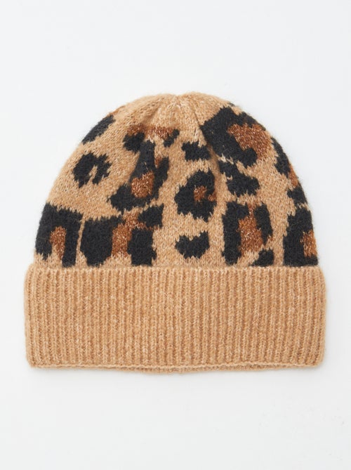 Berretto a coste con risvolti - Kiabi