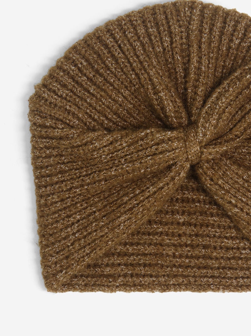 Berretto a forma di turbante Marrone - Kiabi