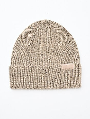 Berretto a maglia fantasia